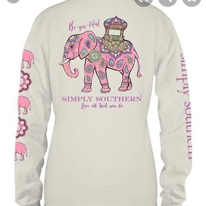 Simply Southern Elephant Long Sleeve T-shirt